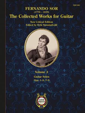 Sor, F: Collected Works for Guitar Vol. 3 Vol. 3