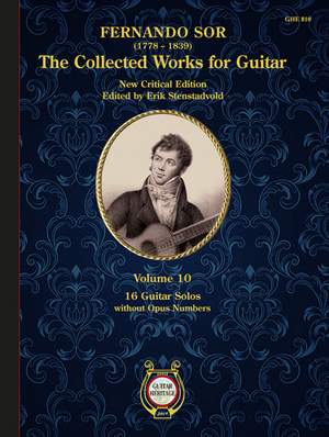 Sor, F: Collected Works for Guitar Vol. 10 Vol. 10