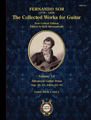 Sor, F: Collected Works for Guitar Vol. 12 Vol. 12