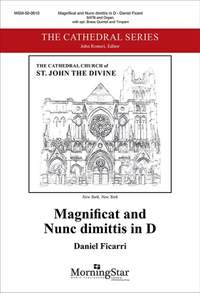 Daniel Ficarri: Magnificat and Nunc dimittis in D