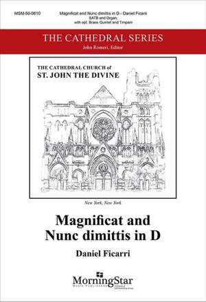 Daniel Ficarri: Magnificat and Nunc dimittis in D