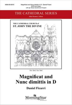 Daniel Ficarri: Magnificat and Nunc dimittis in D