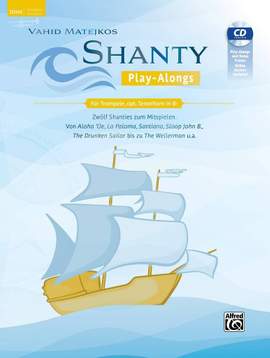 Matejko, Vahid: Shanty Play-Alongs Trompete (Bk/CD/on)