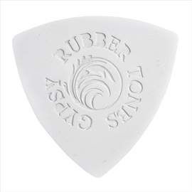 Timber Tones Rubber Gypsy White Silicone Uke Pick