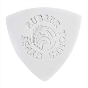 Timber Tones Rubber Gypsy White Silicone Uke Pick