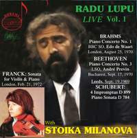 Radu Lupu Live, Vol. 1
