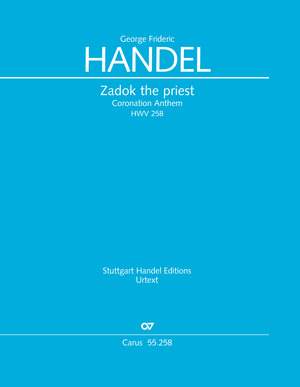 Georg Friedrich Händel: Zadok the priest, HWV 258, 1727