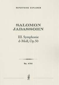 Jadassohn, Salomon: III. Symphonie d-moll op. 50