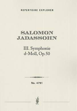Jadassohn, Salomon: III. Symphonie d-moll op. 50