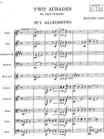 Lalo, Edouard: Two Aubades for Small Orchestra Product Image