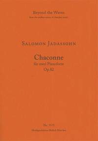 Jadassohn, Salomon: Chaconne für zwei Pianoforte Op. 82