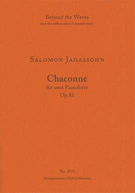 Jadassohn, Salomon: Chaconne für zwei Pianoforte Op. 82