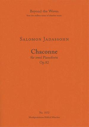 Jadassohn, Salomon: Chaconne für zwei Pianoforte Op. 82