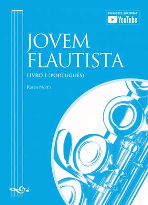 North, K: Jovem Flautista Livro 1, Português