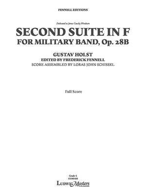 Holst: Second Suite in F (c/b sc)