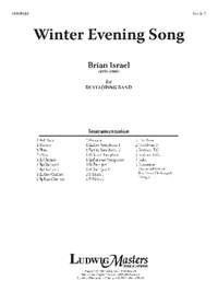 Israel, Brian: Winter Evening Song (c/b sc)