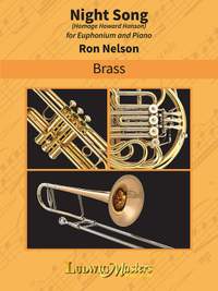 Nelson, Ron: Night Song (Euph/Pno)