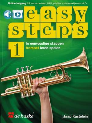 Jaap Kastelein: Easy Steps 1 trompet