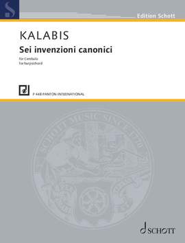 Kalabis, V: Sest dvouhlasých kánonických invencí op. 20