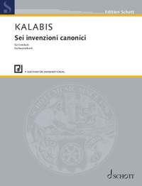 Kalabis, V: Sest dvouhlasých kánonických invencí op. 20