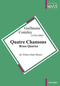 Guillaume Costeley: Chansons(4) Brass Quartet