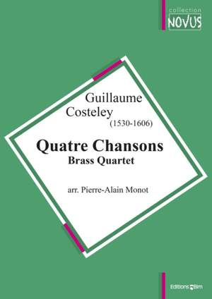 Guillaume Costeley: Chansons(4) Brass Quartet