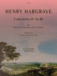 Hargrave: Concerto IV in B flat