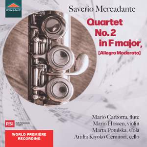 Saverio Mercadante Quartet No. 2 in F major, [Allegro Moderato]