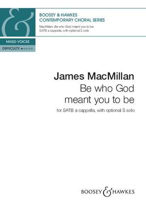 MacMillan, J: Be who God meant you to be