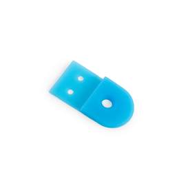 Nuvo Toot right hand pinky key replacement - blue