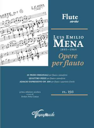 Luis Emilio Mena: Opere per Flauto
