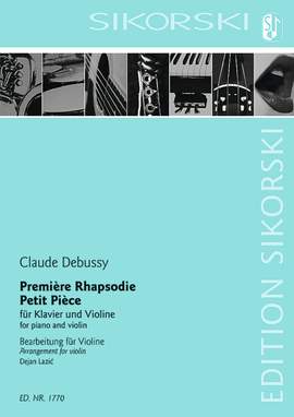Debussy, C: Première Rhapsodie; Petit Pièce