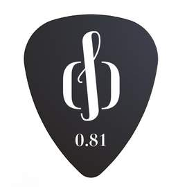 Openhagen Stay With Me Picks 0.81 X 4 (black)