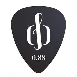 Openhagen Stay With Me Picks 0.88 X 4 (black)