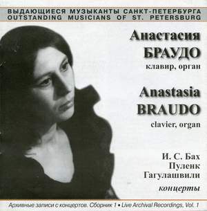 Live Archival Recordings of Anastasia Braudo, Vol. 1 (Live)
