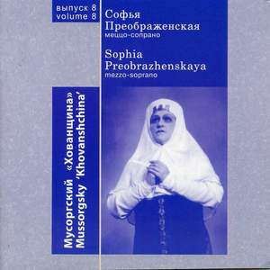 Sofia Preobrazhenskaya, Vol. 8: Khovanshchina