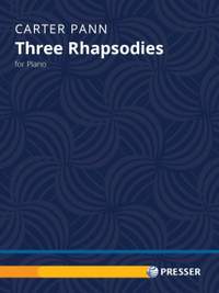 Pann, C: Three Rhapsodies