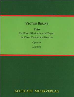 Bruns, V: Trio op. 49 Op. 49