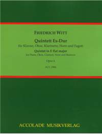 Witt, F: Quintet in Eb major Op. 6