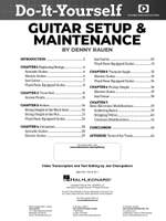 Do-It-Yourself Guitar Setup & Maintenance Product Image