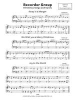 Recorder Group Christmas Songs and Carols Product Image