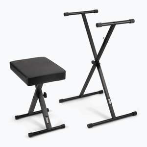 On stage keyboard stand and bench pack