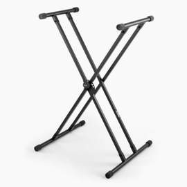 On stage double x bullet nose keyboard stand