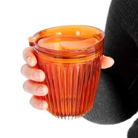 8oz HuskeeRenew Cup with Lid - Amber