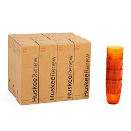12x 12oz HuskeeRenew Cup 4-pack - Amber