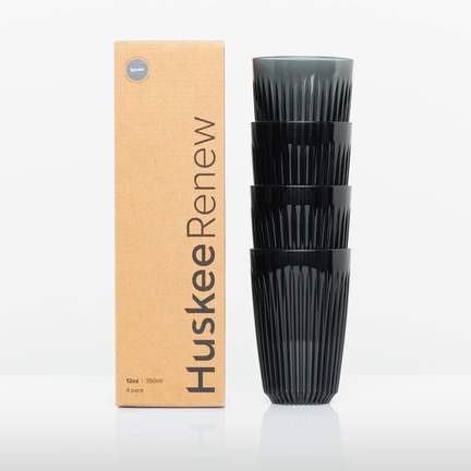 12oz HuskeeRenew Cup 4-pack - Smoke