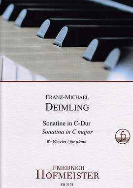 Deimling, F: Sonatine in C-Dur C major