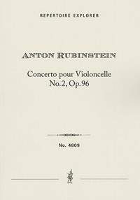 Rubinstein, Anton: Concerto pour Violoncelle No. 2, op. 96