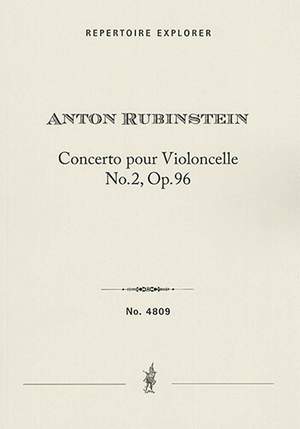 Rubinstein, Anton: Concerto pour Violoncelle No. 2, op. 96