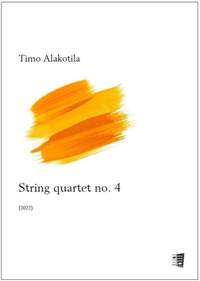 Timo Alakotila: String quartet no. 4